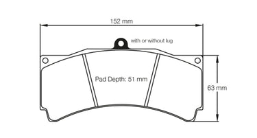 Pagid Racing Brake Pads No. 1903 - Discovery Parts
